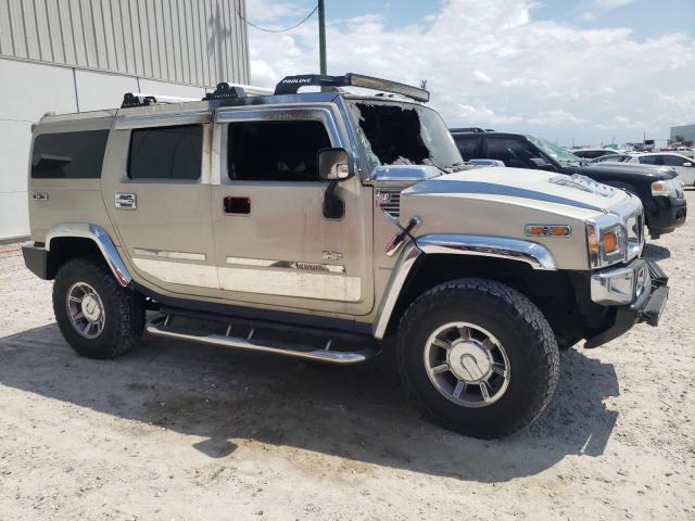 5GRGN23U94H116071 - 2004 HUMMER H2 TAN photo 4