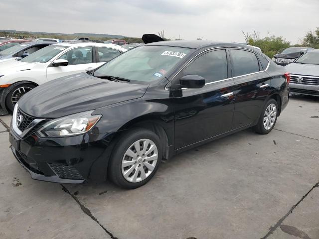 3N1AB7AP7KY439520 - 2019 NISSAN SENTRA S BLACK photo 1