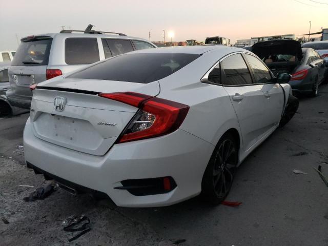 2HGFC2F88LH534620 - 2020 HONDA CIVIC SPORT Biały zdjęcie 3