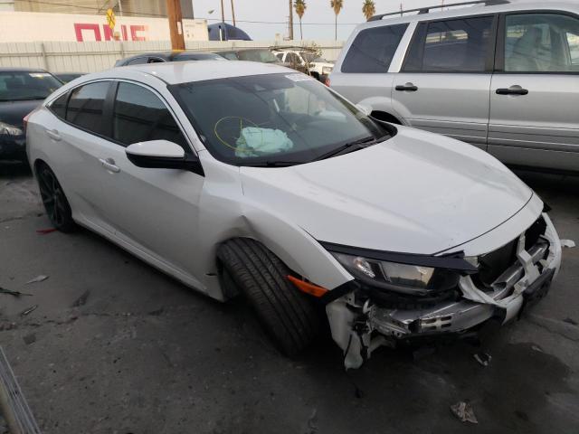 2HGFC2F88LH534620 - 2020 HONDA CIVIC SPORT Biały zdjęcie 4