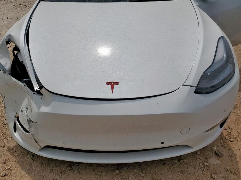 7SAYGDEF2NF563162 - 2022 TESLA MODEL Y Սպիտակ լուսանկար 12