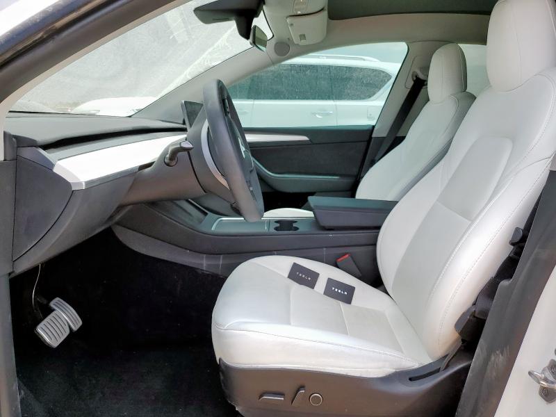 7SAYGDEF2NF563162 - 2022 TESLA MODEL Y Սպիտակ լուսանկար 7