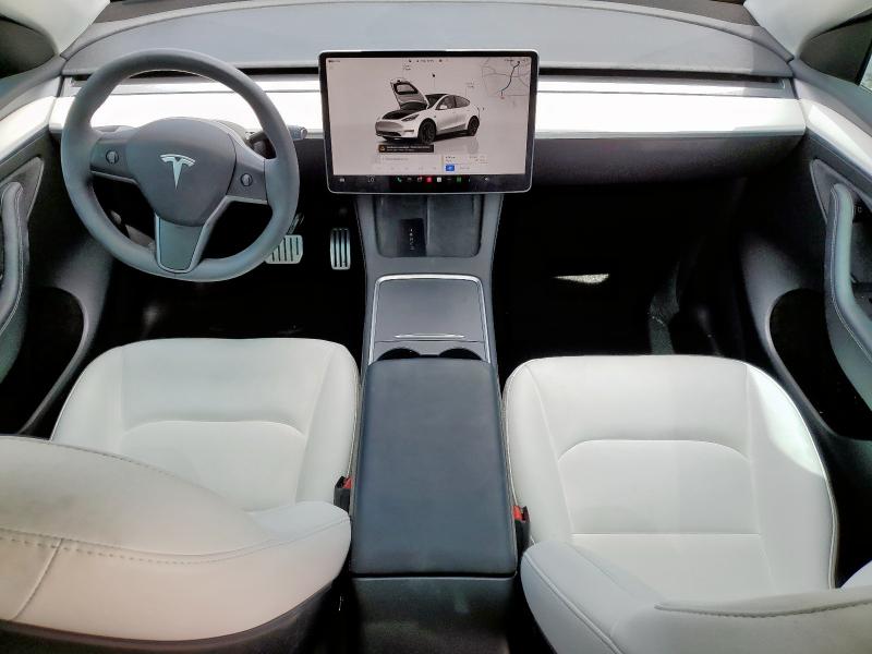 7SAYGDEF2NF563162 - 2022 TESLA MODEL Y Սպիտակ լուսանկար 8