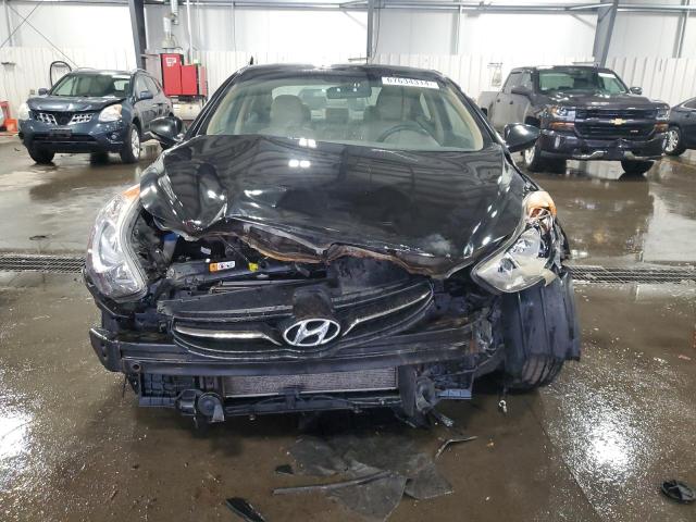 KMHDH4AE3CU352168 - 2012 HYUNDAI ELANTRA GLS BLACK photo 5