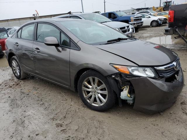 19XFB2F99CE004341 - 2012 HONDA CIVIC EXL BROWN photo 4
