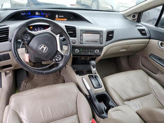 19XFB2F99CE004341 - 2012 HONDA CIVIC EXL BROWN photo 8