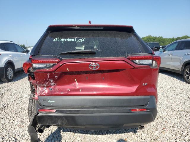 2T3H1RFV6PW277524 - 2023 TOYOTA RAV4 LE 红色 照片 6