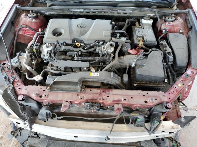 4T1C11AK5NU695023 - 2022 TOYOTA CAMRY LE RED photo 11