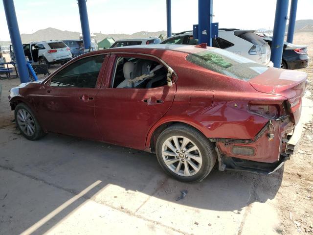 4T1C11AK5NU695023 - 2022 TOYOTA CAMRY LE RED photo 2
