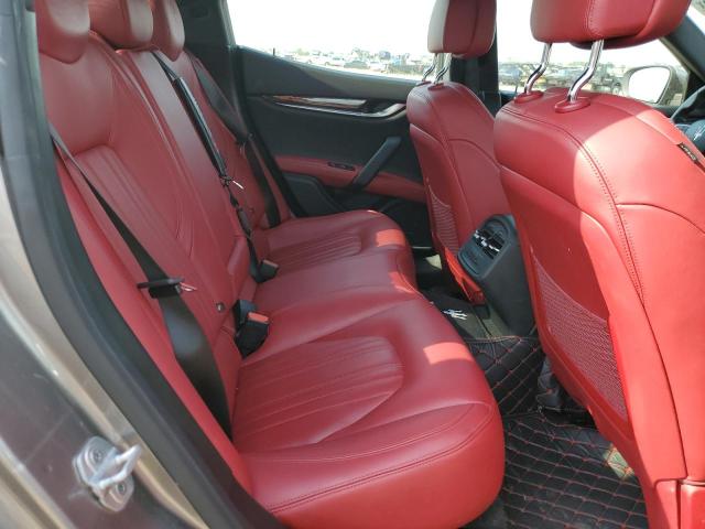 ZAM57RTL7H1242376 - 2017 MASERATI GHIBLI S Gris photo 10