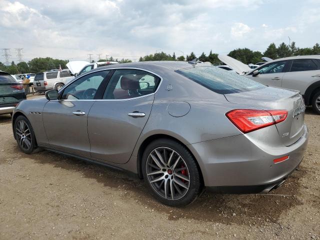 ZAM57RTL7H1242376 - 2017 MASERATI GHIBLI S Gris photo 2