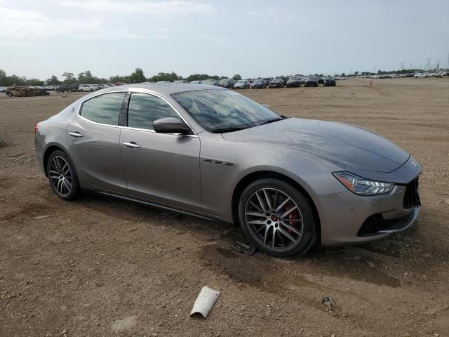 ZAM57RTL7H1242376 - 2017 MASERATI GHIBLI S Gris photo 4