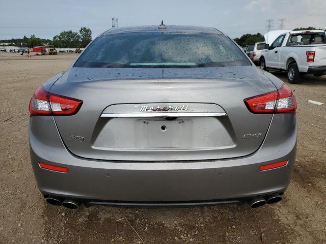 ZAM57RTL7H1242376 - 2017 MASERATI GHIBLI S Gris photo 6