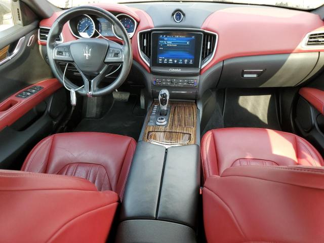 ZAM57RTL7H1242376 - 2017 MASERATI GHIBLI S Gris photo 8