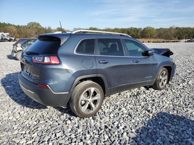 1C4PJLDB4KD462842 - 2019 JEEP CHEROKEE LIMITED BLUE photo 3