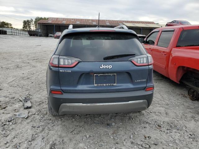 1C4PJLDB4KD462842 - 2019 JEEP CHEROKEE LIMITED BLUE photo 6