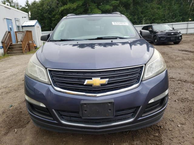 1GNKRFED6EJ279623 - 2014 CHEVROLET TRAVERSE LS BLUE photo 5