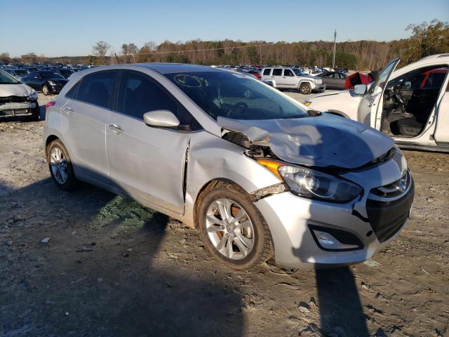 KMHD35LH5EU225968 - 2014 HYUNDAI ELANTRA GT SILVER photo 4