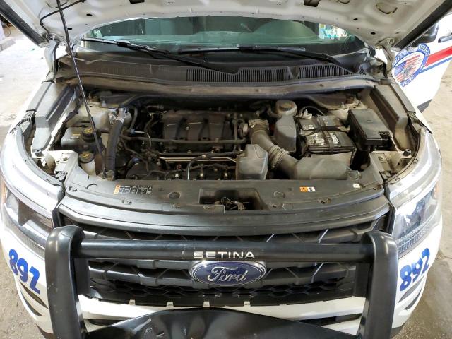 1FM5K8AR6JGA32760 - 2018 FORD EXPLORER POLICE INTERCEPTOR 白色 照片 12