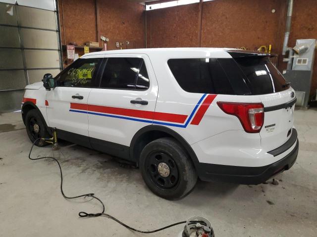 1FM5K8AR6JGA32760 - 2018 FORD EXPLORER POLICE INTERCEPTOR 白色 照片 2