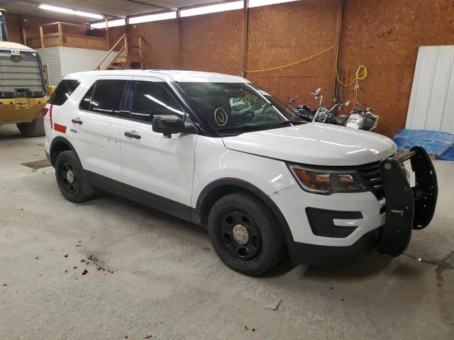 1FM5K8AR6JGA32760 - 2018 FORD EXPLORER POLICE INTERCEPTOR 白色 照片 4