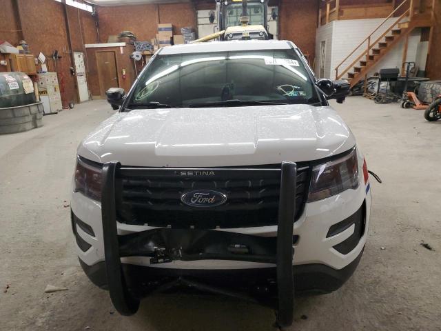 1FM5K8AR6JGA32760 - 2018 FORD EXPLORER POLICE INTERCEPTOR 白色 照片 5
