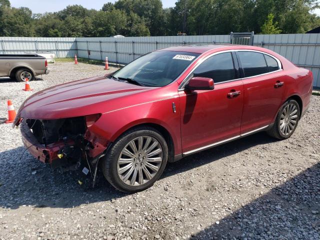 1LNHL9DK0DG604859 - 2013 LINCOLN MKS RED photo 1