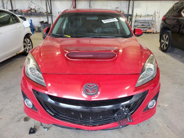 JM1BL1H3XA1260728 - 2010 MAZDA SPEED 3 RED photo 5