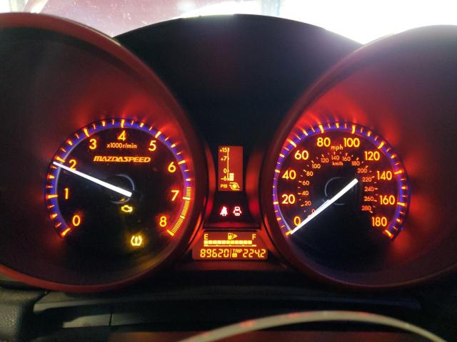 JM1BL1H3XA1260728 - 2010 MAZDA SPEED 3 RED photo 9