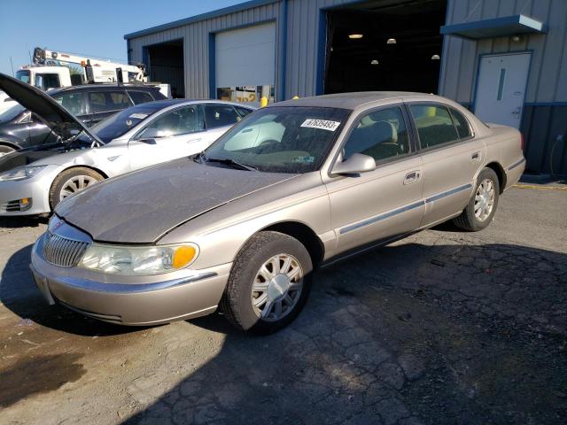 1LNHM97V42Y680692 - 2002 LINCOLN CONTINENTA BEIGE photo 1