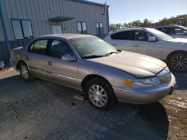 1LNHM97V42Y680692 - 2002 LINCOLN CONTINENTA BEIGE photo 4