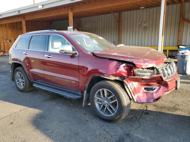 1C4RJFBGXJC161988 - 2018 JEEP GRAND CHEROKEE LIMITED 栗色 照片 4