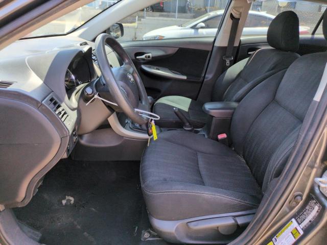 2T1BU4EE3DC980702 - 2013 TOYOTA COROLLA BASE GRAY photo 7