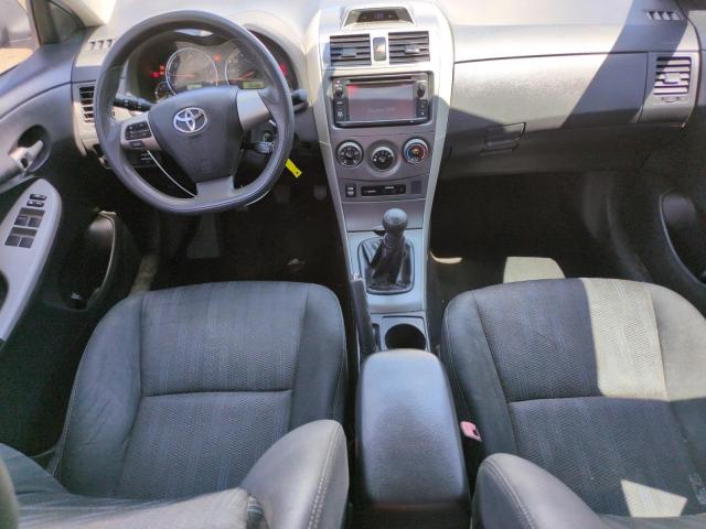 2T1BU4EE3DC980702 - 2013 TOYOTA COROLLA BASE GRAY photo 8