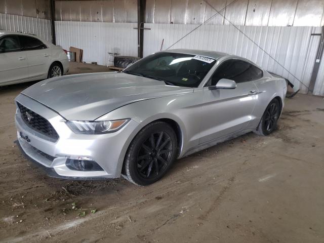 1FA6P8AM6F5427190 - 2015 FORD MUSTANG SILVER photo 1