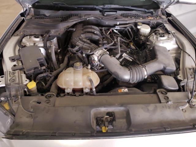 1FA6P8AM6F5427190 - 2015 FORD MUSTANG SILVER photo 11