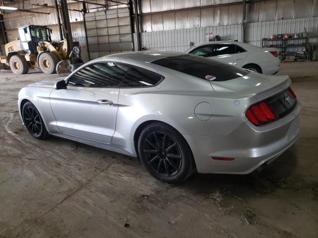 1FA6P8AM6F5427190 - 2015 FORD MUSTANG SILVER photo 2