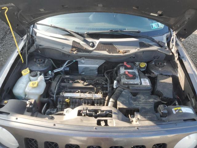 1C4NJPFA0ED731782 - 2014 JEEP PATRIOT LATITUDE GRAY photo 12