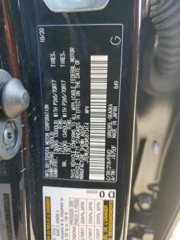 JTEMU5JR0M5873414 - 2021 TOYOTA 4RUNNER SR5/SR5 PREMIUM 黑色 照片 14