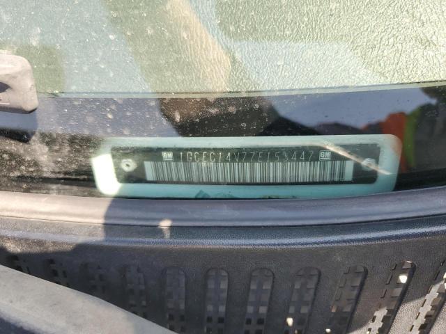 1GCEC14V77E153447 - 2007 CHEVROLET SILVERADO C1500 CLASSIC Սպիտակ լուսանկար 12