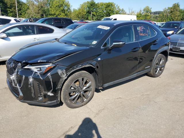 JTHU9JBHXK2004126 - 2019 LEXUS UX 250H BLACK photo 1