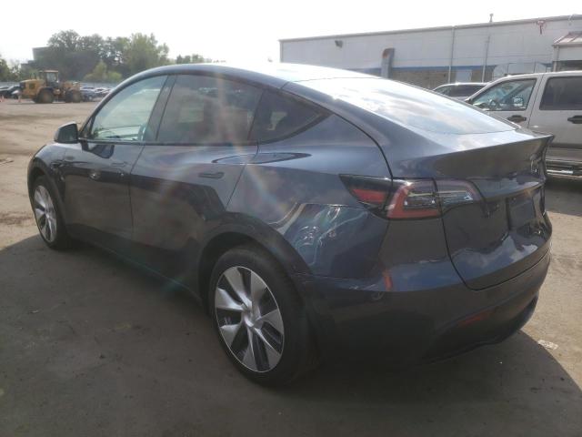 5YJYGDEE9LF009442 - 2020 TESLA MODEL Y GRAY photo 2