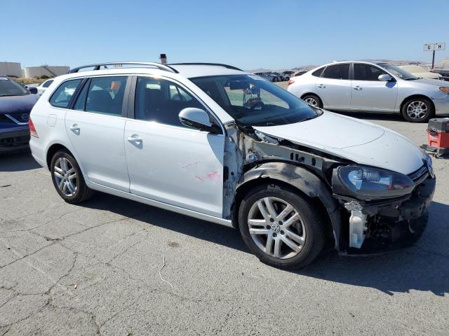 3VWML7AJ7EM615297 - 2014 VOLKSWAGEN JETTA TDI WHITE photo 4