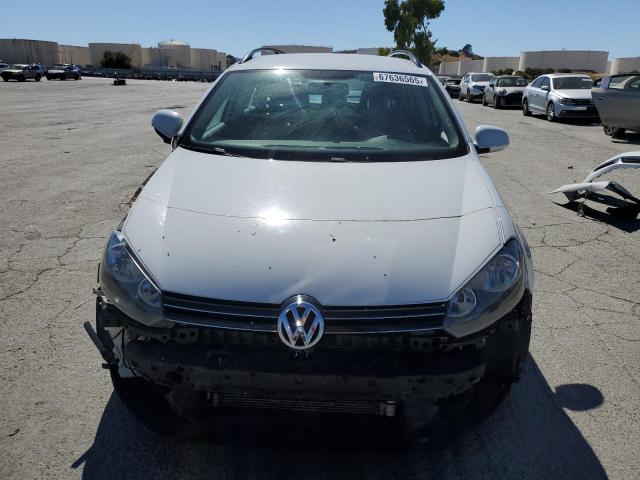 3VWML7AJ7EM615297 - 2014 VOLKSWAGEN JETTA TDI WHITE photo 5