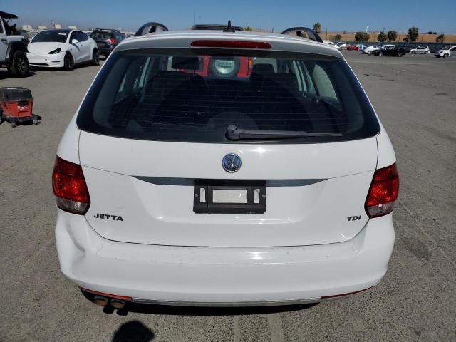 3VWML7AJ7EM615297 - 2014 VOLKSWAGEN JETTA TDI WHITE photo 6