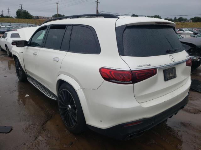 4JGFF8KE1MA286260 - 2021 MERCEDES-BENZ GLS 63 AMG 4MATIC WHITE photo 2