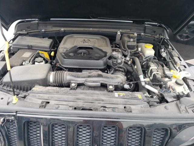 1C4HJXENXNW163417 - 2022 JEEP WRANGLER U SAHARA შავი ფოტო 12