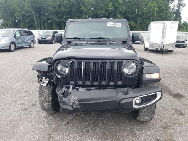 1C4HJXENXNW163417 - 2022 JEEP WRANGLER U SAHARA შავი ფოტო 5