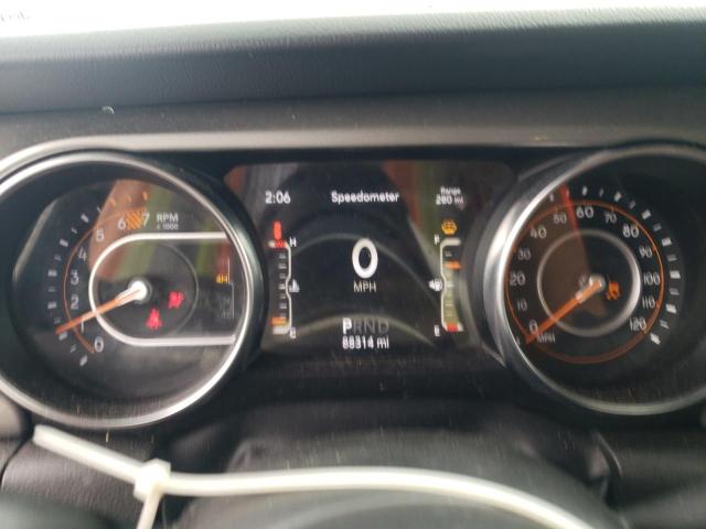 1C4HJXENXNW163417 - 2022 JEEP WRANGLER U SAHARA შავი ფოტო 9