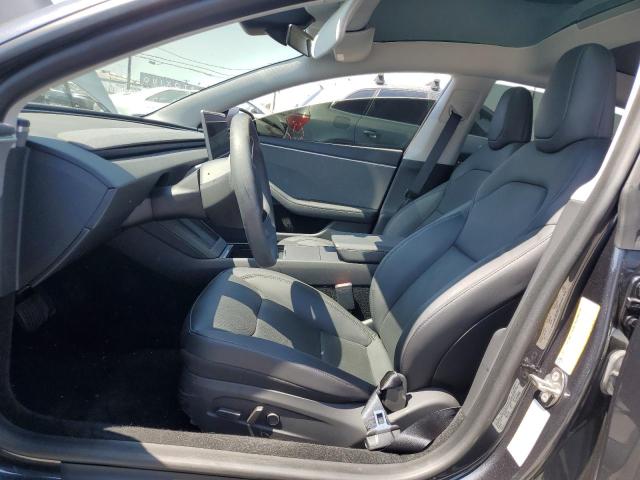 5YJ3E1EA7RF745848 - 2024 TESLA MODEL 3 GRAY photo 7